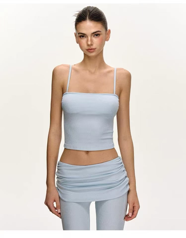 Women's Ribbed Three-Piece Lounge Set