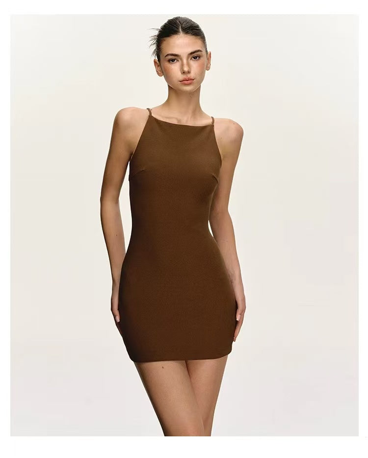 Women's Off-Shoulder Slim Fit A-Line Mini Dress