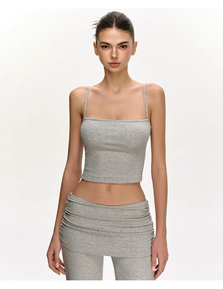Women's Ribbed Three-Piece Lounge Set