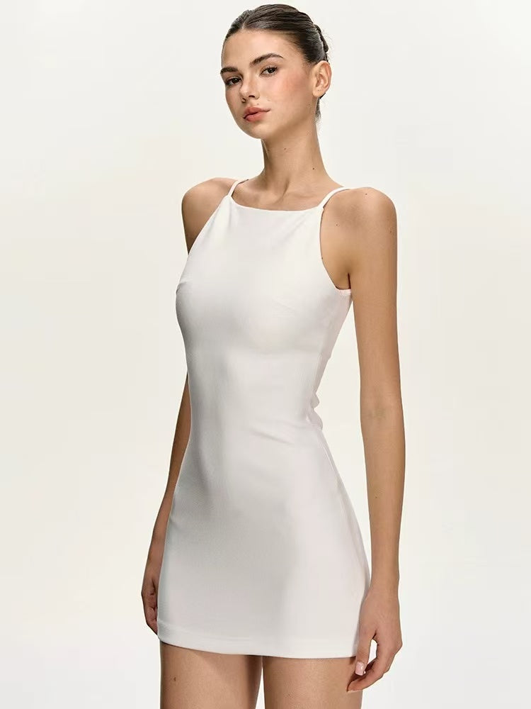 Women's Off-Shoulder Slim Fit A-Line Mini Dress