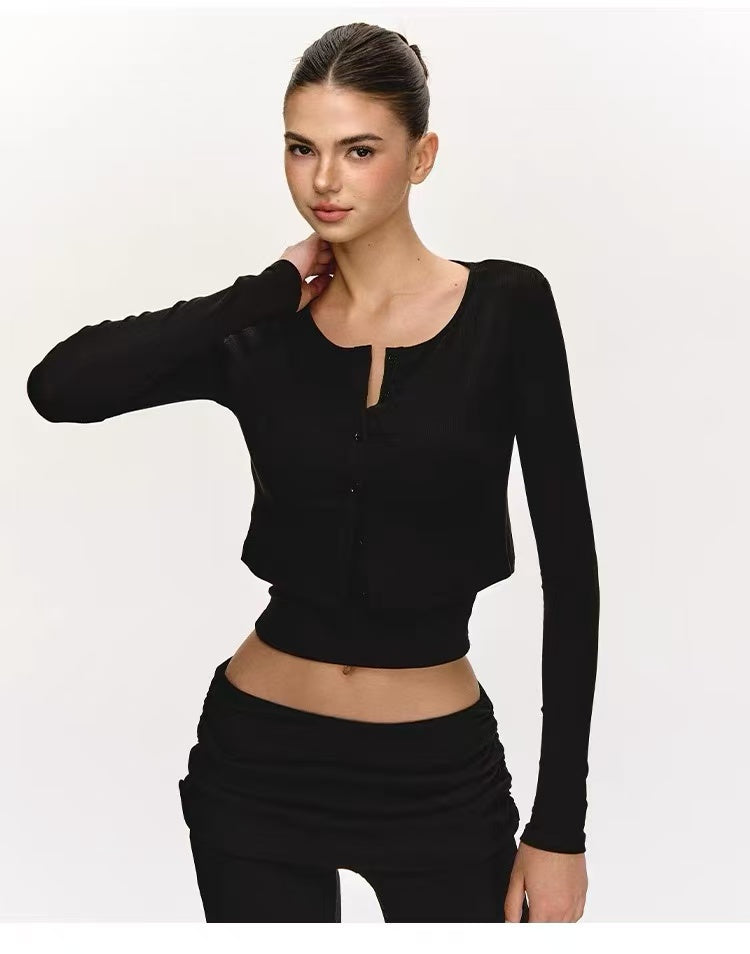 Women's Ribbed Three-Piece Lounge Set