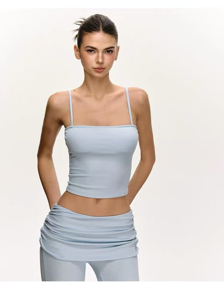 Women's Ribbed Three-Piece Lounge Set